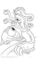 Monster En Co kleurplaat 11